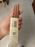 双枪红檀木筷子天然抗菌木筷 家用实木无漆无蜡筷子餐具套装10双 实拍图