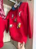 Teenie Weenie Kids小熊童装秋冬男女宝宝加绒假两件卫衣 红色 120 cm 晒单实拍图