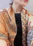 GIAVENTOLA桑蚕真丝丝巾女高档羊毛空调房披肩围巾母亲节送妈妈长辈生日礼物 四格骏马 轻奢实用走心礼盒装 实拍图