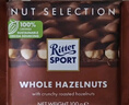 瑞特滋（RITTER SPORT）全榛子牛奶巧克力 100g 休闲零食糖果节日礼物送男女友德国原产 实拍图