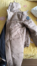 波司登反季羽绒服男女同款90绒加厚连帽修身中长款休闲百搭外套 实拍图