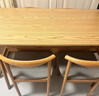 全品屋餐桌椅组合家用饭桌子小户型简约公寓快餐出租商用长方形电脑桌 原木色 120cm 【宽60CM】一桌四椅 实拍图