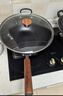 炊大皇铁锅家用无涂层不锈炒锅燃气灶专用炒锅炒菜锅平底锅极铁锅28cm 实拍图