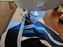 蝴蝶牌25新款M51家用缝纫机电动多功能锁边自动穿线75W大功率吃厚衣车 实拍图