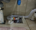 京米优选洗衣机下水管道地漏专用接头排水管防臭防溢水三通两用二合一T型 实拍图