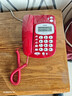 步步高（BBK）电话机座机 固定电话 办公家用 背光大按键 大铃声 HCD6132红色 实拍图