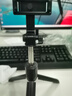 超迷你手机自拍杆蓝牙抖音直播一体式伸缩便携拍照摄影支架三脚架通用 黑色基础款不带灯 实拍图