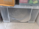 禧天龙直角收纳箱加厚大力士塑料衣物玩具搬家整理箱无轮 45L透明1个装 实拍图