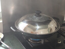 炊大皇炒锅铁锅无涂层铸铁锅双耳炒菜锅40cm电磁炉通用传世C40D2 实拍图
