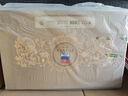 富安娜家纺全棉四件套 60S贡缎高支高密素绣床品套件单双人203*229cm蓝家居馆 实拍图