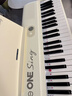 The ONE郎朗代言弹唱琴Sing自动挡智能钢琴初学者成年人61键便携式 白色 实拍图