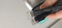 山泽 六类网线 2米千兆高速宽带线 CAT6类家用电脑路由器5g网络工程监控线8芯成品跳线2.5g黑色 WD6020 实拍图