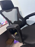 锦汐 电脑椅家用办公椅子靠背人体工学椅学习转椅老板座椅游戏电竞椅 【可后躺】黑框黑网 实拍图
