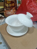 京器丨京红运真裸价·冰种玉瓷三才盖碗陶瓷茶杯茶具白瓷泡茶器 实拍图