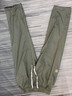 顶峰保罗（Dingfengbaoluo）纯棉休闲裤子男春夏季阔腿宽松直筒工装长裤HM9901军绿色M 实拍图