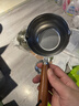家用迷你小奶锅泼油小锅厨房不锈钢热油锅辅食锅泼油锅 300ml泼油锅1个 9.7cm 实拍图