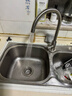 京东京造 厨房水龙头304不锈钢双水花360°旋转冷热双控适用于水槽洗菜盆 实拍图