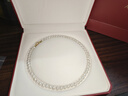 天使之泪淡水珍珠项链S925银经典百搭近正圆珍珠生日礼物女送老婆送妈妈 实拍图