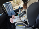 Heekin德国 儿童安全座椅汽车用0-4-12岁婴儿宝宝360度旋转ISOFIX硬接口 时尚灰(ISOFIX+360度旋转) 实拍图