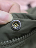 Levi's李维斯情侣同款简约休闲轻薄防寒舒适保暖羽绒服休闲外套 深绿色 M 女生建议拍小一码 实拍图