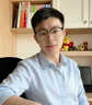 蔡司（ZEISS）镜片近视眼镜框可配度数男士防蓝光半框变色散光进口纯钛专业镜架 【日本进口钛材】中框-黑银 配LASHION1.56防蓝光镜片0~400 实拍图
