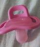 贝亲（Pigeon）安抚奶嘴 硅橡胶奶嘴 L号 6-18个月（玫红色）带收纳盒 N984 实拍图