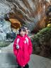 迪士尼女童红色过年服外套2026新款儿童冬装大童拜年服外套保暖宝宝棉服 实拍图