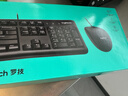 罗技（Logitech）MK120 键鼠套装 有线键鼠套装 办公键鼠套装 电脑键盘 USB即插即用 全尺寸 黑色 实拍图
