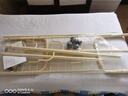 豪美佳（HAO MEI JIA）晾衣架落地家用可移动卧室衣架阳台挂衣服简易衣帽架 双层80奶白 实拍图
