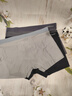 猫人男士内裤男冰丝无痕凉感10A虫草抑菌透气裤衩大码男生平角短裤头 黑色+铂灰+灰蓝 10A抑菌冰丝 3条 XL （建议120斤-140斤） 实拍图