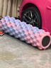 yottoy狼牙棒实心健身器材泡沫轴肌肉放松按摩滚轴轮琅琊瑜伽柱 实拍图