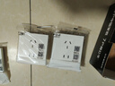 公牛（BULL）开关插座G57蝶翼超薄二开单控开关大面板开关G57K211暮雪白暗装 实拍图