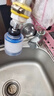 【100万+全网爆款】净水器家用前置过滤器PP棉可拆卸水龙头万向旋转过滤器 【热销】一机一芯 实拍图