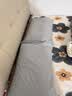然牌 新疆棉贡缎纯棉枕套一对装简约枕头套枕芯套 48X74cm 灰色双拼 实拍图