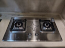 樱花（SAKURA）燃气灶 5.0kW大火力不锈钢灶天然气灶煤气灶双灶台嵌两用JSA12天然气 实拍图
