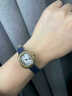 IFF珠宝马君妍同款小钻表女士手表复古真皮轻奢高级感女表生日礼物 洱海蓝 实拍图