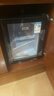 威力冰吧家用小型冷藏保鲜柜58升办公室宿舍宾馆茶叶饮料红酒透明恒温冰箱一级能效+白灯BC-58 实拍图
