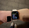 Apple/苹果 Watch Series 10 智能手表GPS款46毫米银色铝金属表壳丹宁色运动型表带M/L MX223CH/B 实拍图