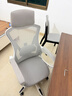锦汐 电脑椅家用办公椅子靠背人体工学椅学习转椅老板座椅游戏电竞椅 【可后躺】白框灰网 实拍图