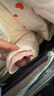 婧麒（JOYNCLEON）婴儿连体衣新生儿衣服秋冬保暖夹棉哈衣满月宝宝内衣纯棉连体衣 大树粉【优选精梳棉】 73cm 实拍图