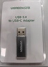 绿联USB3.2转换Type-C转接头OTG适用苹果17/16/15充电数据线U盘华为安卓手机平板笔记本电脑耳机键鼠车 实拍图