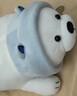 名创优品（MINISO）白熊趴姿公仔毛绒玩具抱枕靠垫卧室办公室午睡枕生日礼物 升级版 实拍图