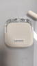 联想（Lenovo）【热评5W+】智能触屏小彩盒蓝牙耳机半入耳式降噪运动游戏低延迟适配华为小米生日礼物lp70PRO白 实拍图