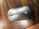 惠普（HP）DM10 无线蓝牙双模鼠标 商务办公无线鼠标苹果笔记本微声蓝牙便携式无线鼠标 银色 实拍图