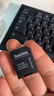闪迪（SanDisk）256GB TF(MicroSD)内存卡 4K极速金卡A2 V30 U3行车记录仪 运动相机无人机 监控存储卡 读190MB/s 实拍图