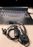 白恩DH800单耳实惠型呼叫中心电销外呼头戴式客服坐席手机电脑电话耳机耳麦高清舒适多插头选择 单耳PC3.5双插头调音静音插双口电脑 实拍图