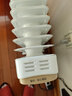 美的（Midea）【金缕衣】取暖器家用/电暖器/电暖气/加湿烘衣/13片全屋取暖器/节能电热油汀取暖器NY2213-18GW 实拍图