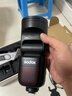 神牛闪光灯 v1 机顶闪光灯外拍灯口袋灯便携摄影高速TTL锂电热靴灯 圆灯头v1闪光灯 适配尼康 实拍图