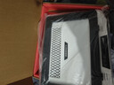 嗷嗷叫的老马压风式笔记本散热底座老马五代笔记本电脑散热器支架静音降噪风扇游戏本散热防尘涡轮压风水冷效果 冰酷版+3800转+RGB 实拍图