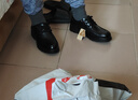 奥康（Aokang）男鞋男士商务休闲鞋英伦舒适低帮圆头系带皮鞋 黑色41码 实拍图